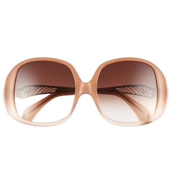 🔥WILDFOX🔥COUTURE LIZ OVERSIZED SUNGLASSES DESERT FAWN GOLD NEW IN BOX - Picture 3 of 6